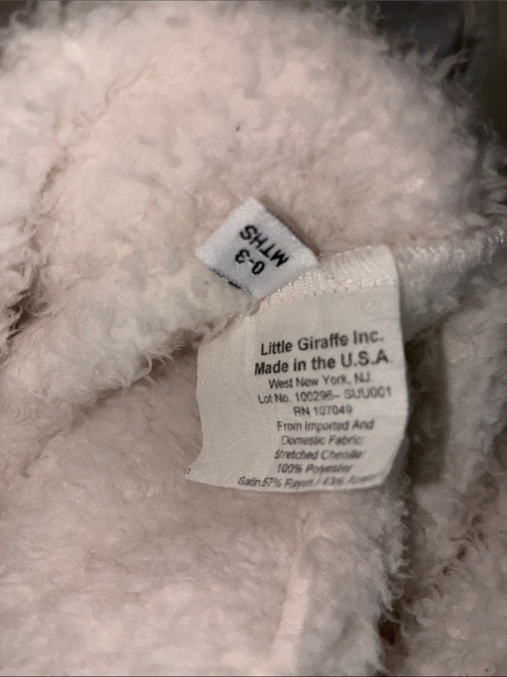 Little Giraffe Swaddle Plush Baby Pod 0-3M Must have - Picture 11 of 11